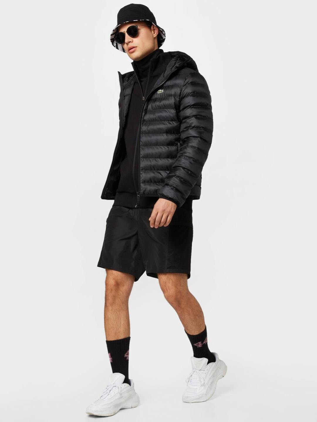 Lacoste Quilted Jacket (BH0539)black Vestes homme