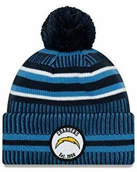 Bonnets New Era Bobble NFL HatLos Angeles Chargers