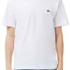 Lacoste Short Sleeve Shirt (TH7318)white T-shirts homme