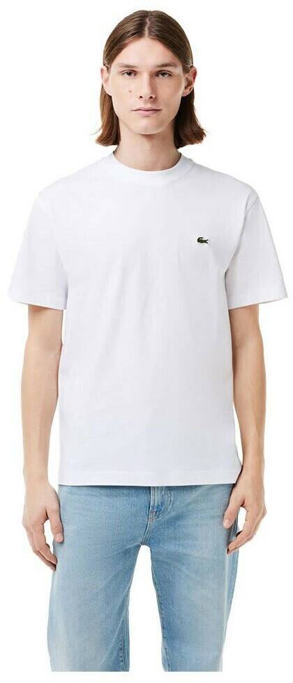 Lacoste Short Sleeve Shirt (TH7318)white T-shirts homme