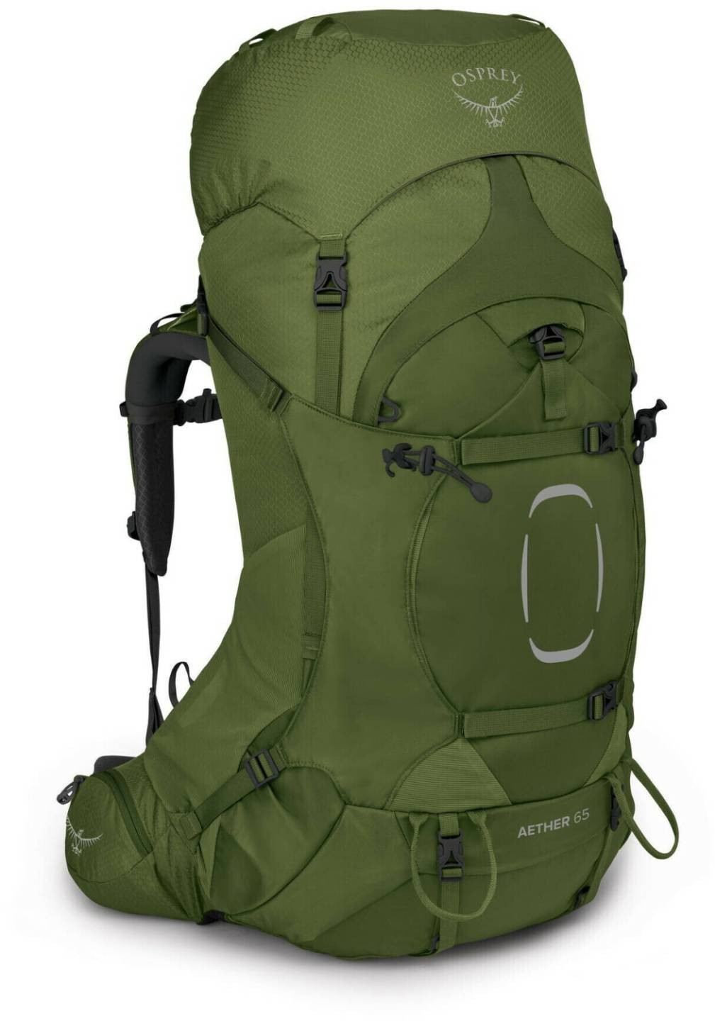 Osprey Aether 65 (1-042)L/XL garlic mustard green Sacs à dos