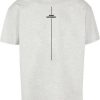 T-shirts homme Merchcode T-Shirt 'Think Different' grey melange black