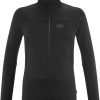 Outerwear Millet Fusion Grid Fleeceblack