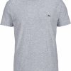 T-shirts homme Lacoste Men's Crew Neck Jersey T-shirt (TH2038)grey chine