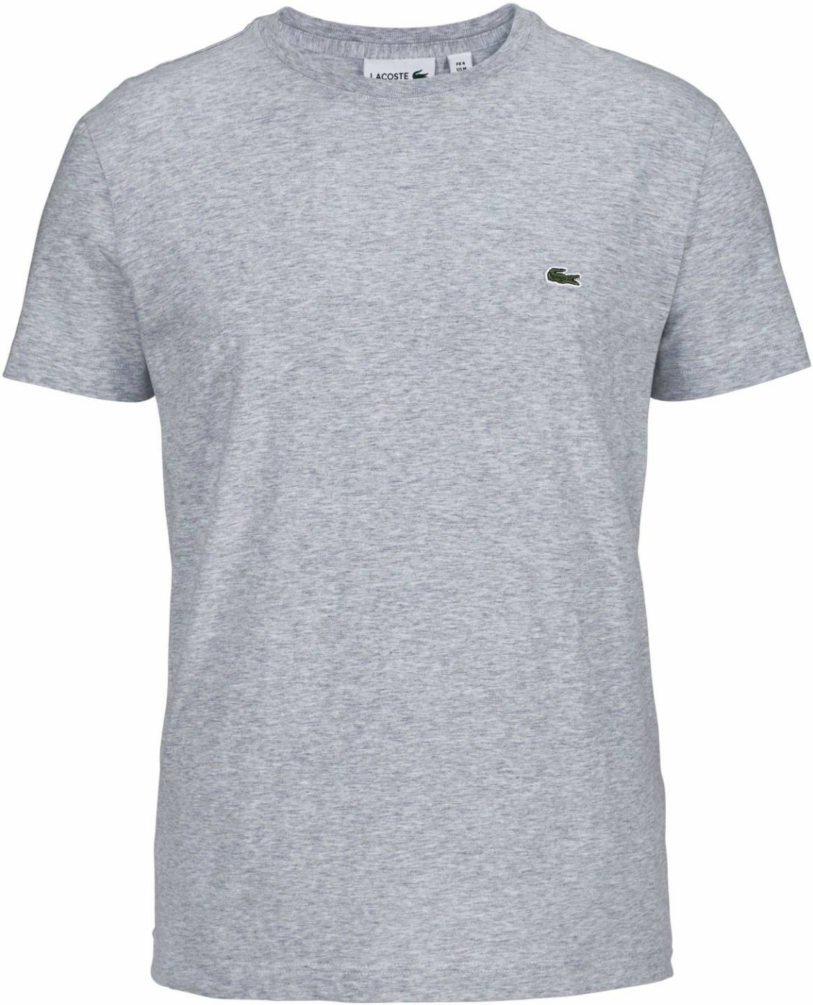 T-shirts homme Lacoste Men's Crew Neck Jersey T-shirt (TH2038)grey chine