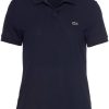 Lacoste Women's Lacoste Classic Fit Soft Cotton Petit Piqué Polo Shirt (PF7839)navy blue (PF7839-166) T-shirts femme