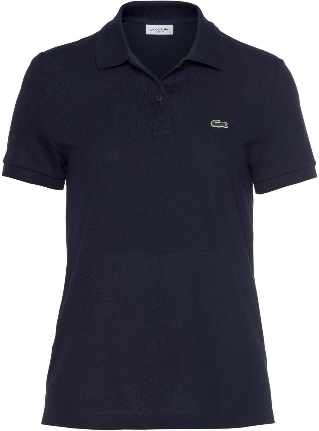 Lacoste Women's Lacoste Classic Fit Soft Cotton Petit Piqué Polo Shirt (PF7839)navy blue (PF7839-166) T-shirts femme