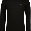 T-shirts homme Lacoste Long Sleeve Shirt (TH3662)black