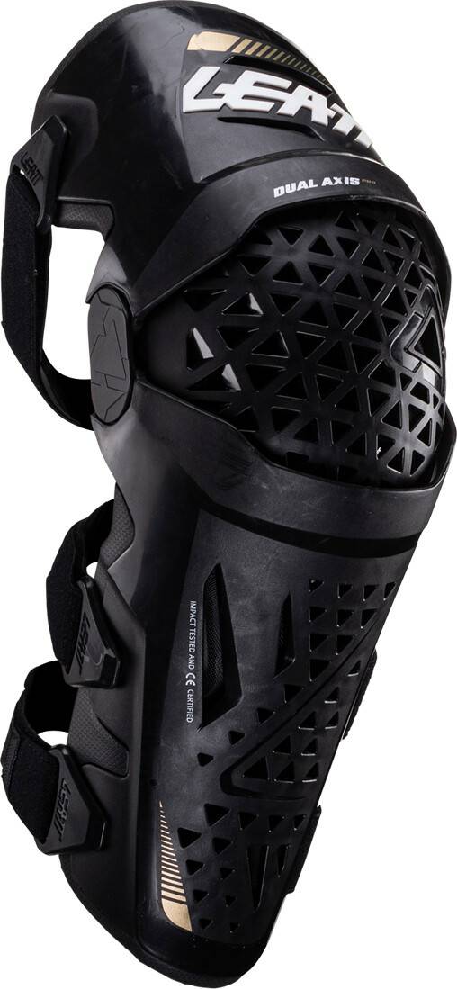 Vêtements moto Leatt Knee & Shin Guard Dual Axis Problack