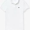 Lacoste Women's Lacoste Classic Fit Soft Cotton Petit Piqué Polo Shirt (PF7839)white (PF7839-001) T-shirts femme