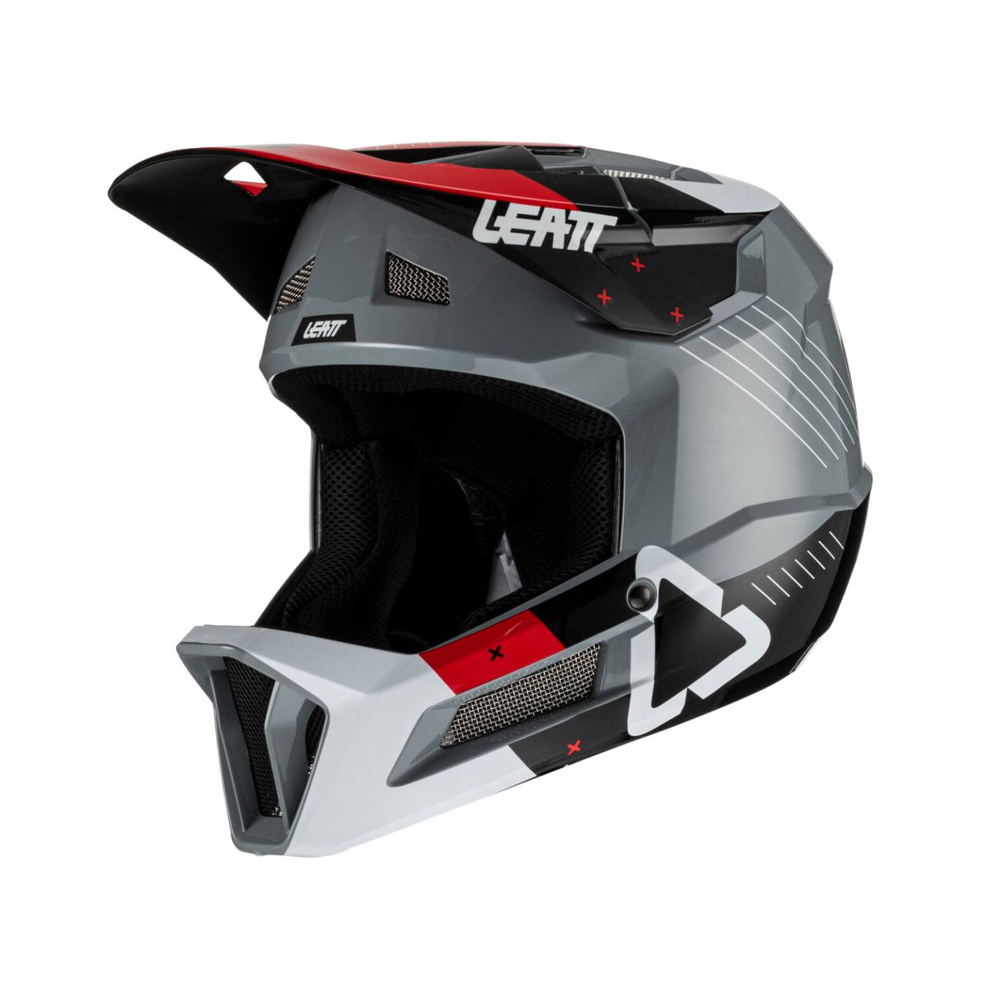 Équipement du cycliste Leatt Gravity 2.0 V23 Downhill MTB HelmetTitanium