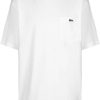 T-shirts homme Lacoste Uni LACOSTE L!VE T-Shirt (TH2748)white