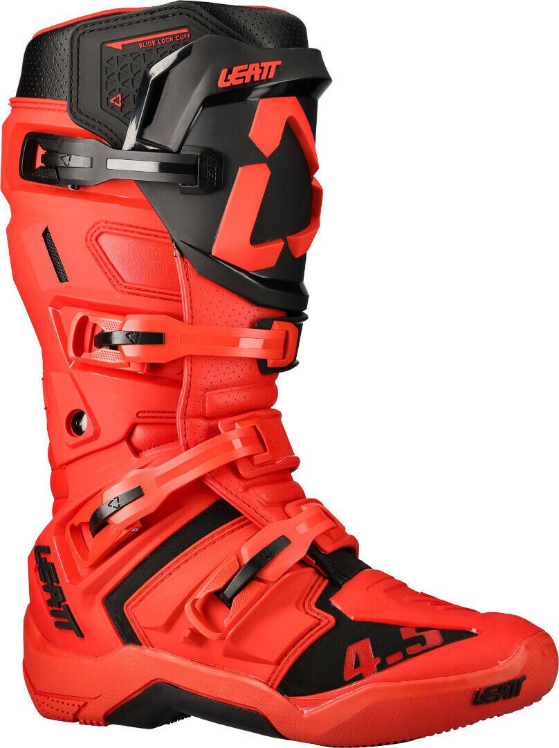 Vêtements moto Leatt Boot 4.5Red