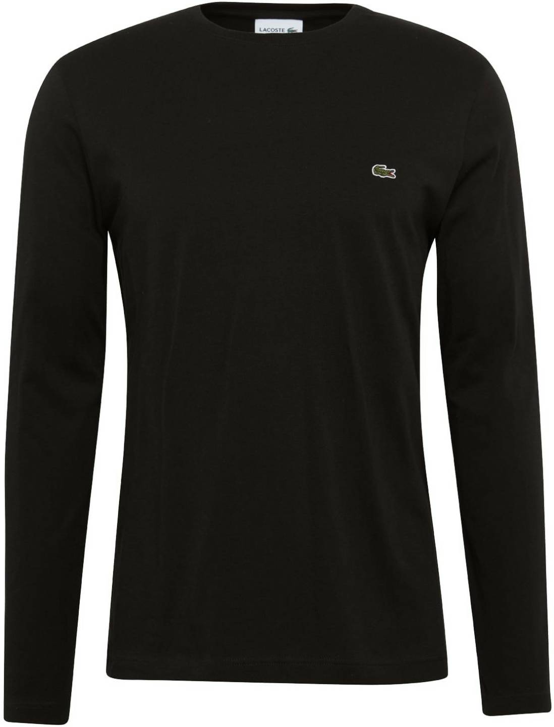 T-shirts homme Lacoste Men's Crew Neck Longsleeve Jersey T-shirt (TH2040)black