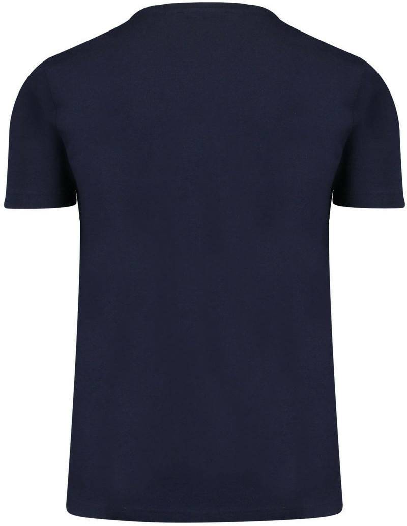 Lacoste (TH2036)navy blue T-shirts homme