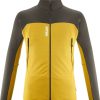 Outerwear Millet Fusion Grid Fleeceyellow