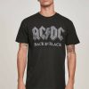 T-shirts femme Merchcode Shirt ACDC Back Black