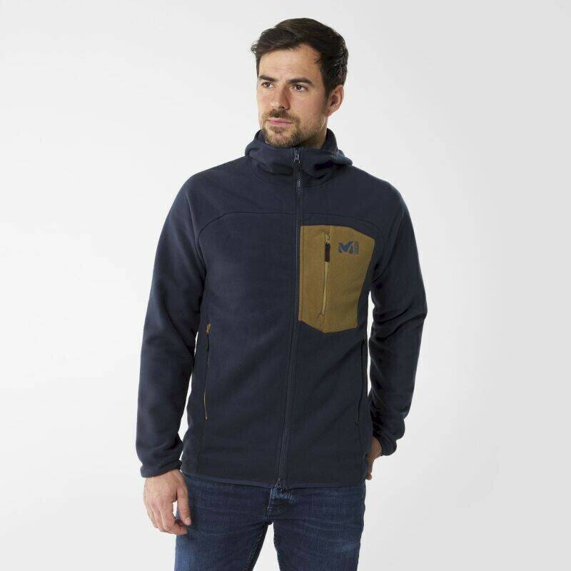 Millet Abrasion Fleece Hoodieblue navy Outerwear