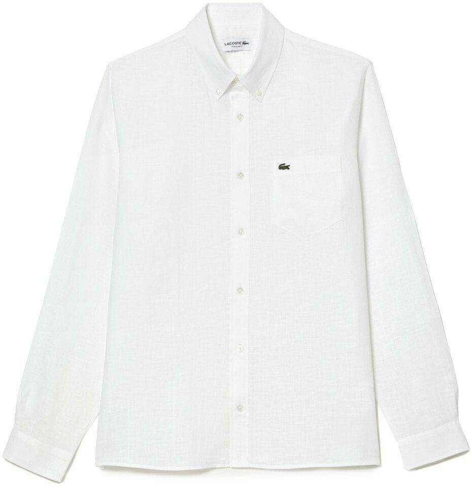 Chemises homme Lacoste Long Sleeve Shirt (CH5692)white