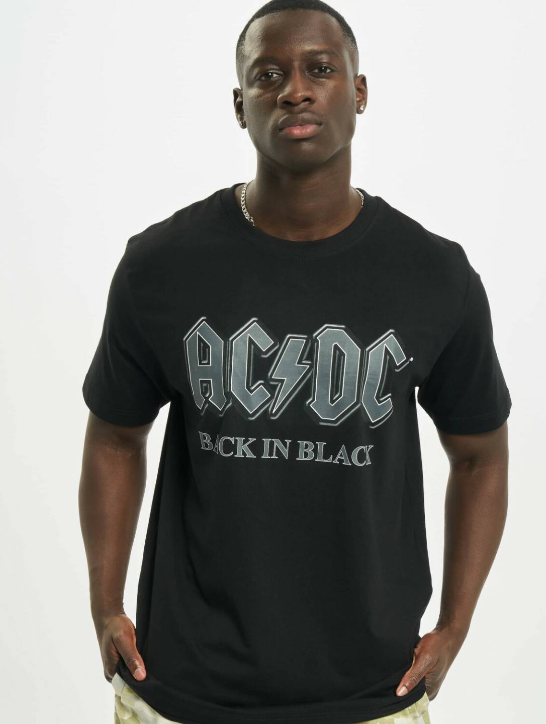 Merchcode T-Shirt Acdc Back Black black (MC4807) T-shirts homme