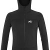 Millet Fusion Grid Hoodieblack Outerwear