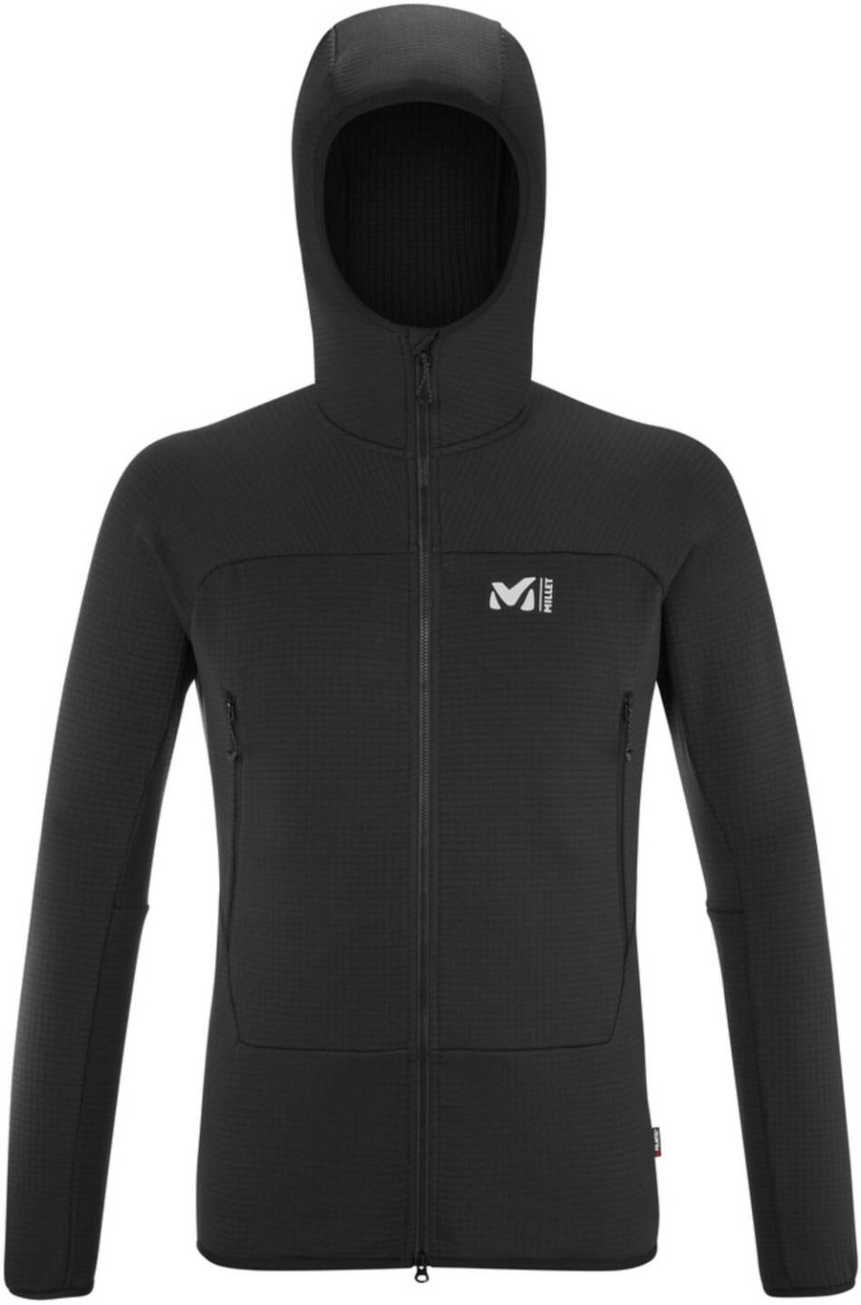 Millet Fusion Grid Hoodieblack Outerwear