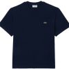 Lacoste Short Sleeve Shirt (TH7318)blue 166 T-shirts homme