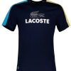 Lacoste Short Sleeve T-Shirt (TH8336)black (TH8336-ISH) T-shirts homme