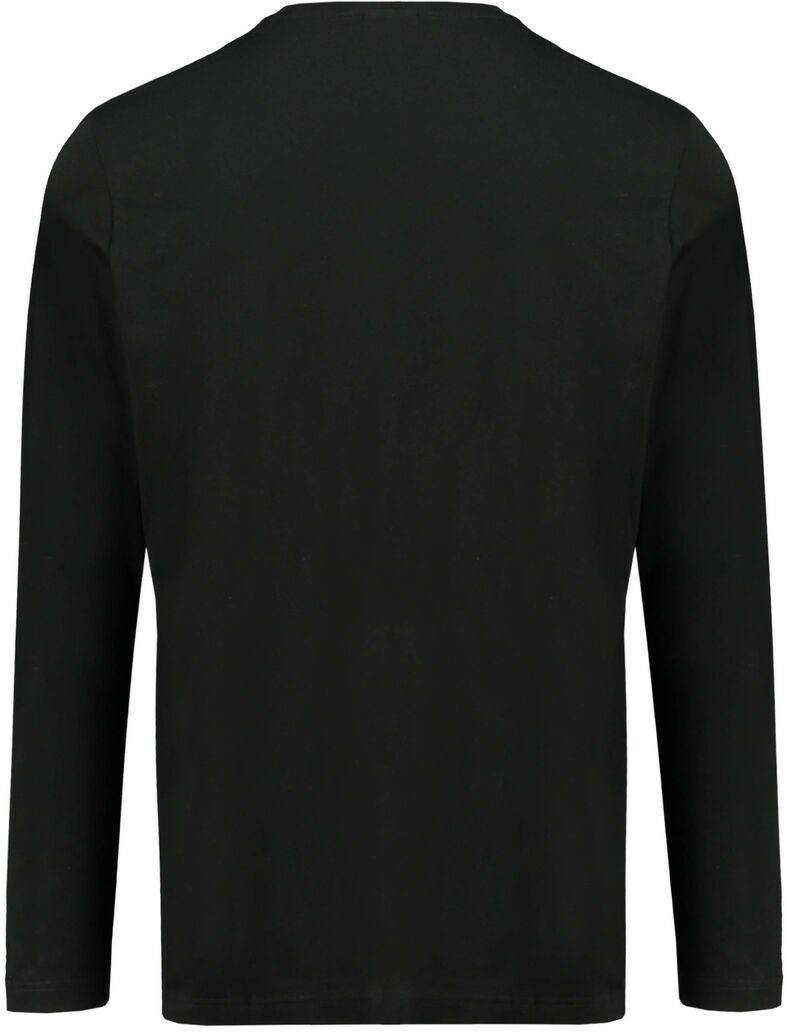 T-shirts homme Lacoste Men's Crew Neck Longsleeve Jersey T-shirt (TH2040)black