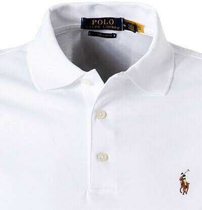 Polo Ralph Lauren Poloshirt (710713130)(710713130/003) white T-shirts homme