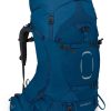 Sacs à dos Osprey Aether 65 (1-042)S/M deep water blue