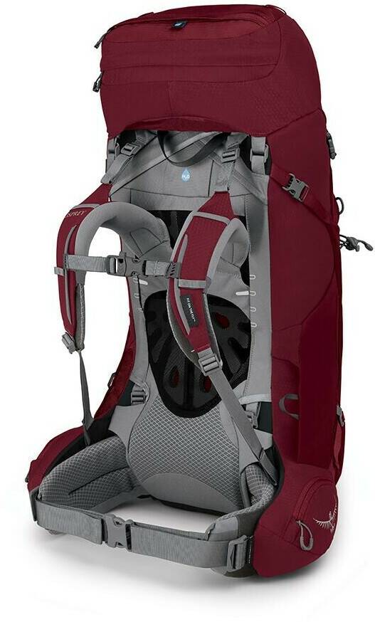 Osprey Ariel 55 (1-045)M/L claret red Sacs à dos