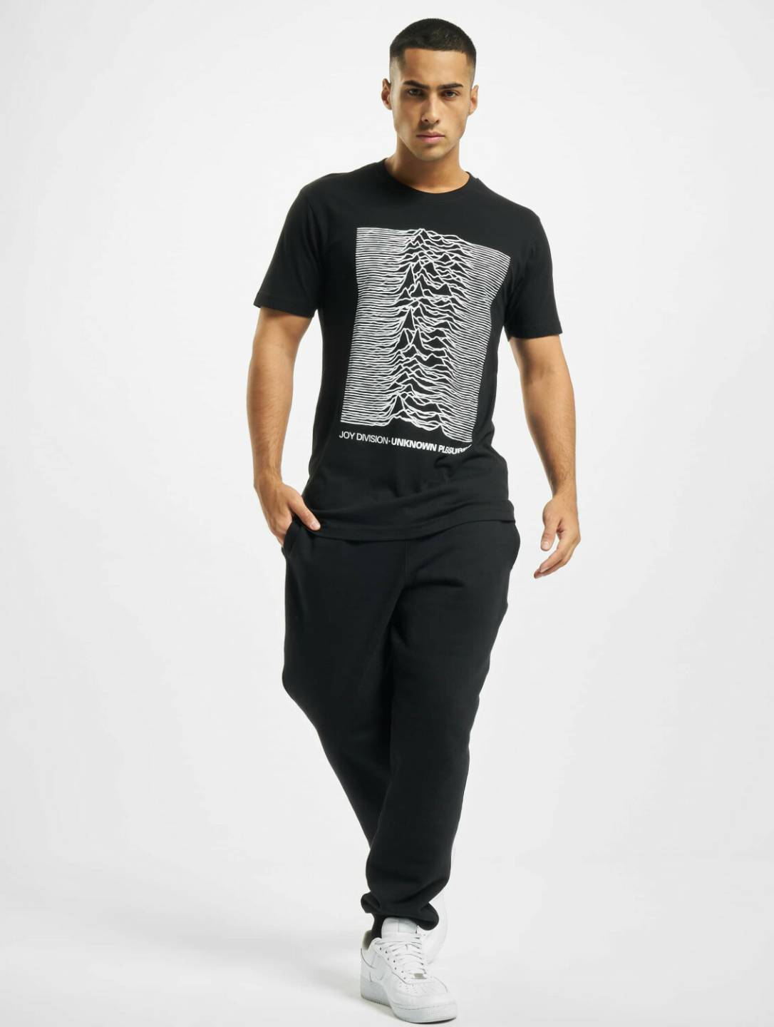 T-shirts homme Merchcode T-Shirt Joy Division Up black (MC075BLK)