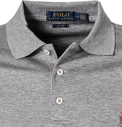 T-shirts homme Polo Ralph Lauren Poloshirt (710685514)(710685514/005) grey melange