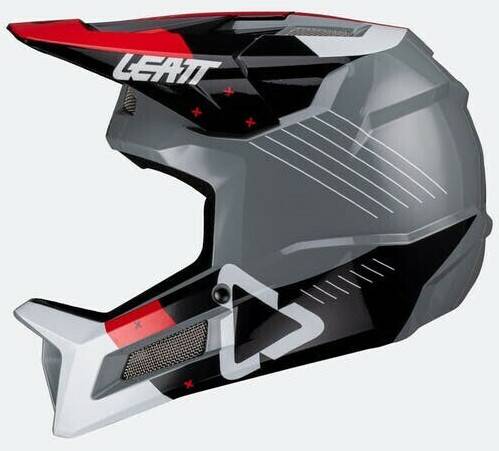 Équipement du cycliste Leatt Gravity 2.0 V23 Downhill MTB HelmetTitanium