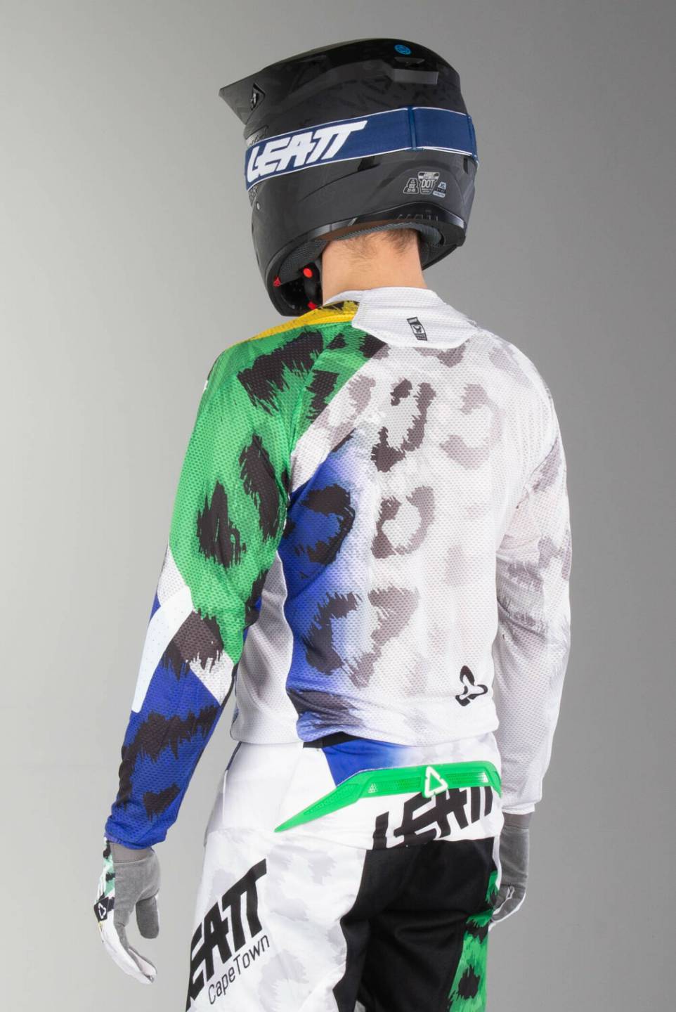 Leatt GPX 5.5 Ultraweld 2018leopard white-green Vêtements moto