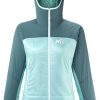 Outerwear Millet Fusion Airwarm Hoodie Womenaruba hydro blue