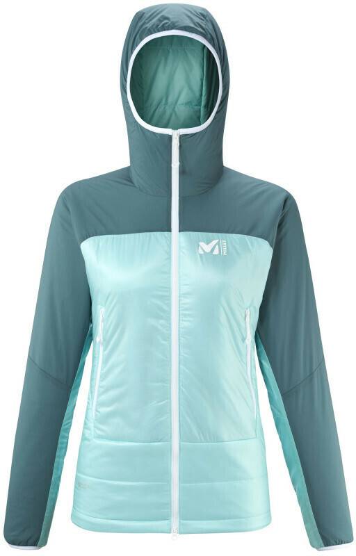 Outerwear Millet Fusion Airwarm Hoodie Womenaruba hydro blue