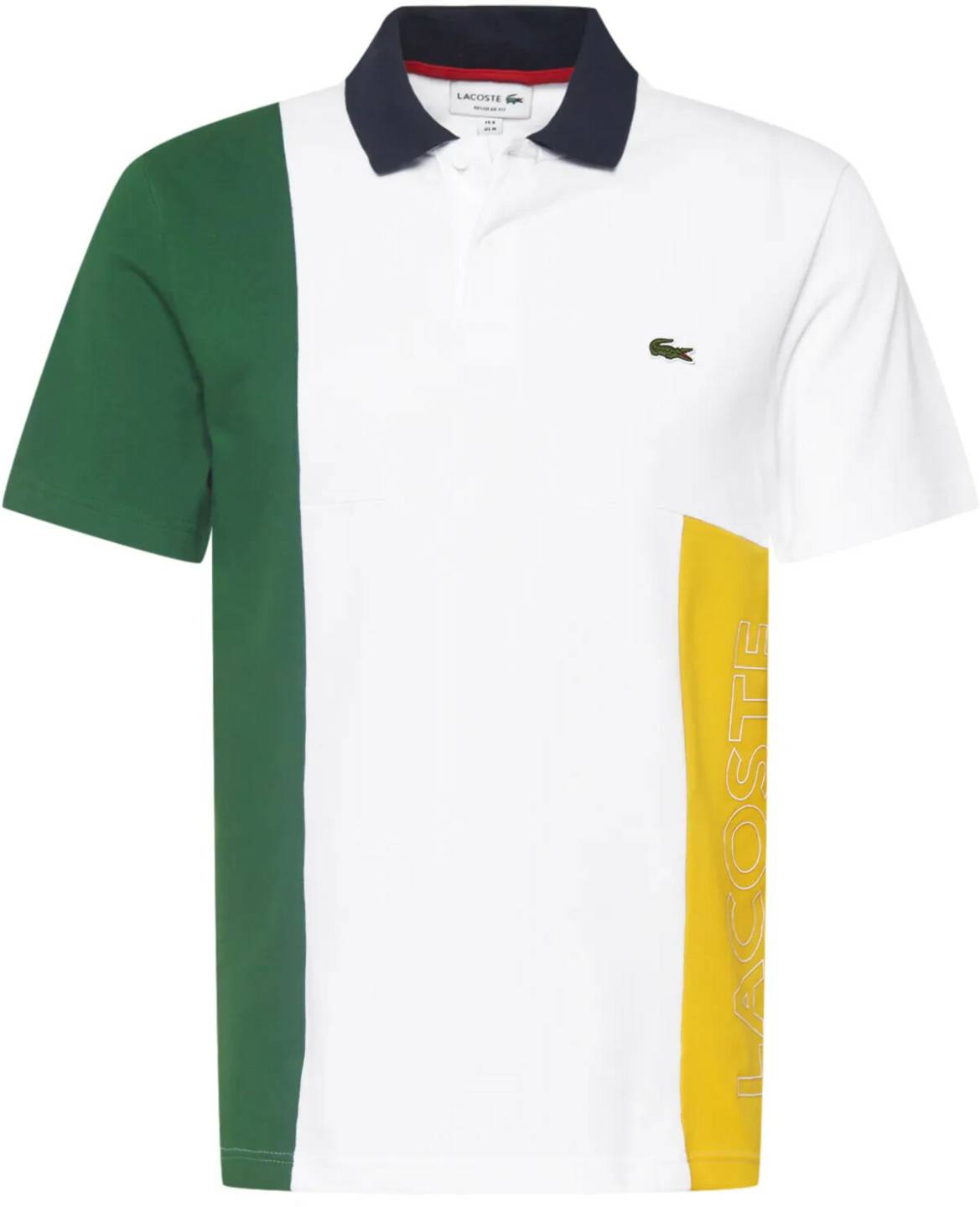 Lacoste Relaxed Polo (PH7223)white/green/yellow T-shirts homme