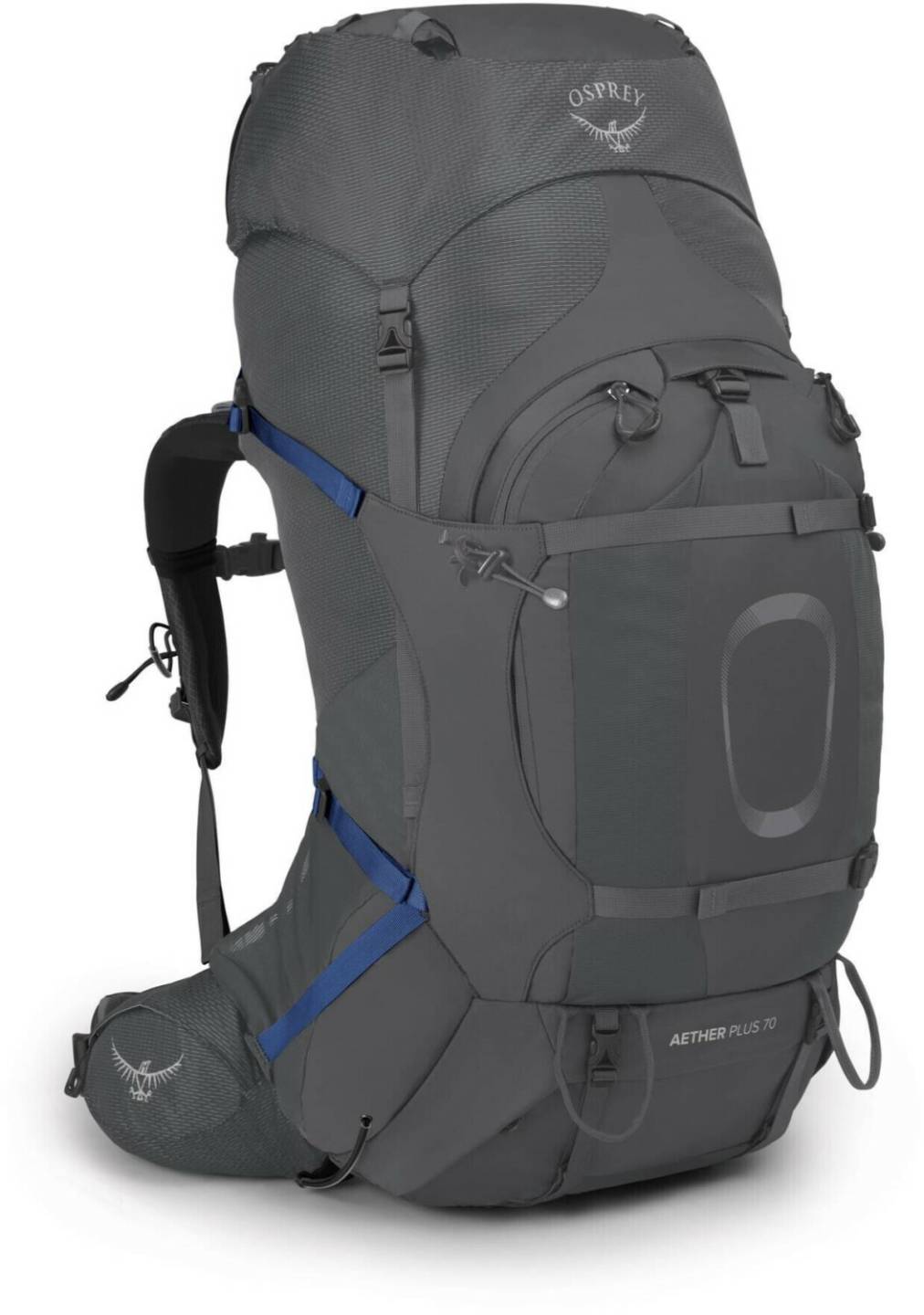 Osprey Aether Plus 70 (1-037)S/M eclipse grey Sacs à dos