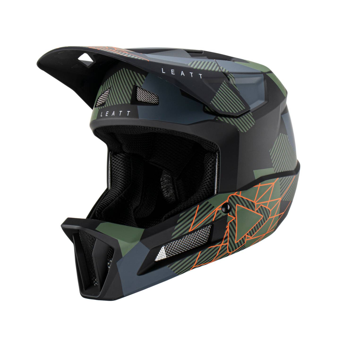 Équipement du cycliste Leatt Gravity 2.0 V23 Downhill MTB Helmetcamo