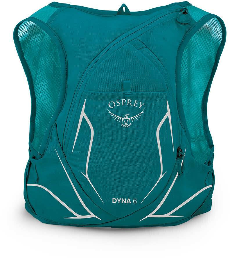 Osprey Dyna 6 with FlasksM verdigris green Équipement running