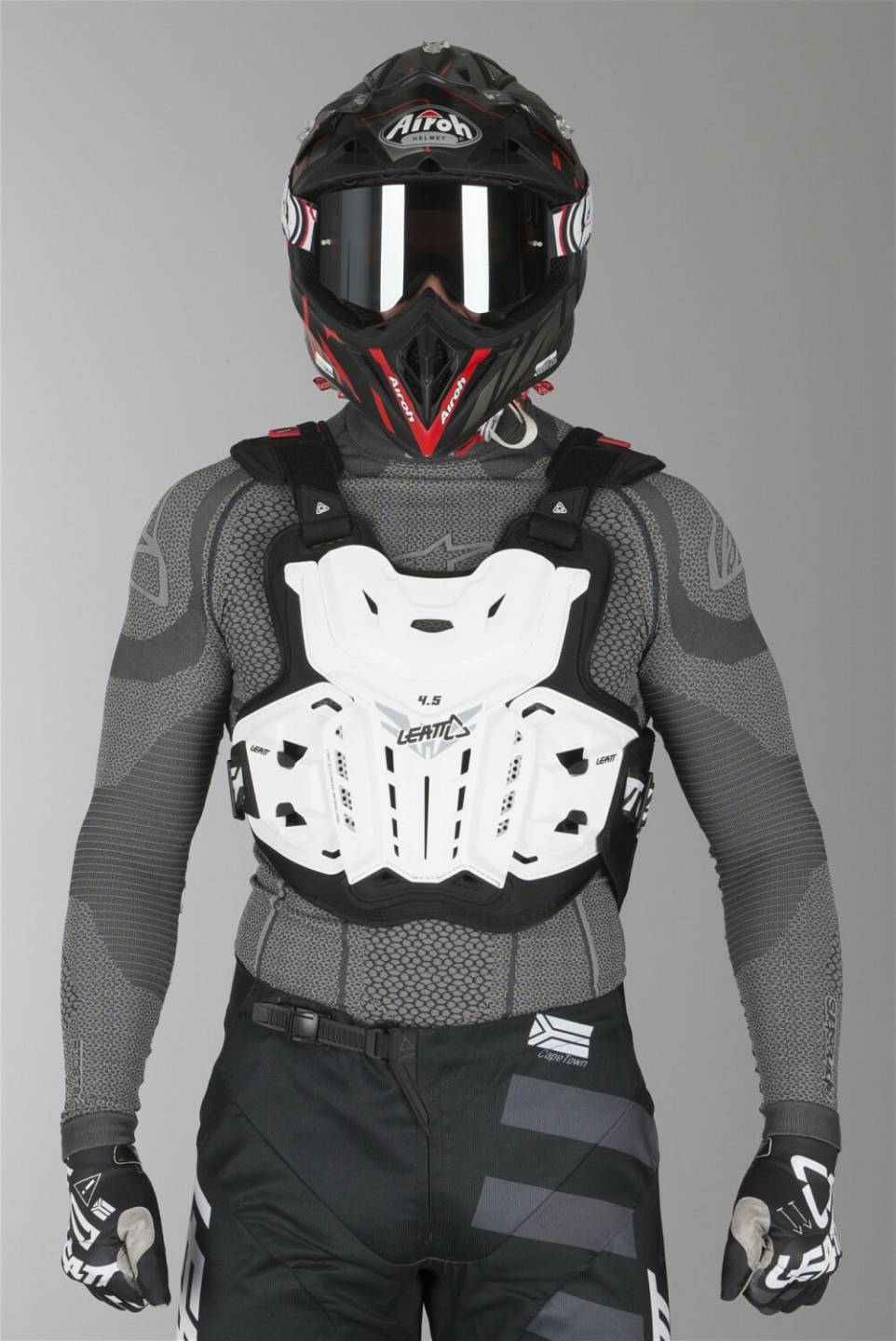 Leatt Chest Protector 4.5white Vêtements moto