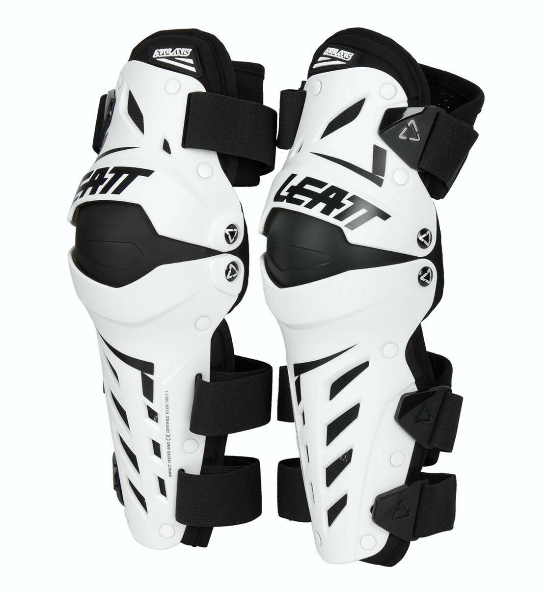 Leatt Protecteurs genou tibia Dual Axisblanc Vêtements moto