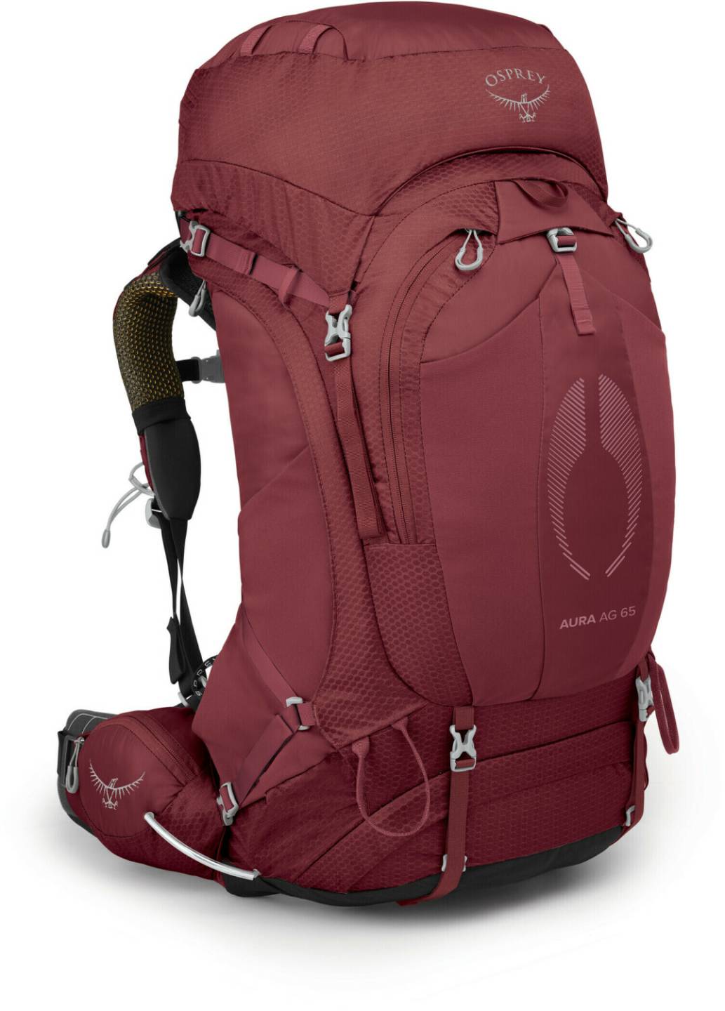 Osprey Aura AG 65M/L berry sorbet red Sacs à dos