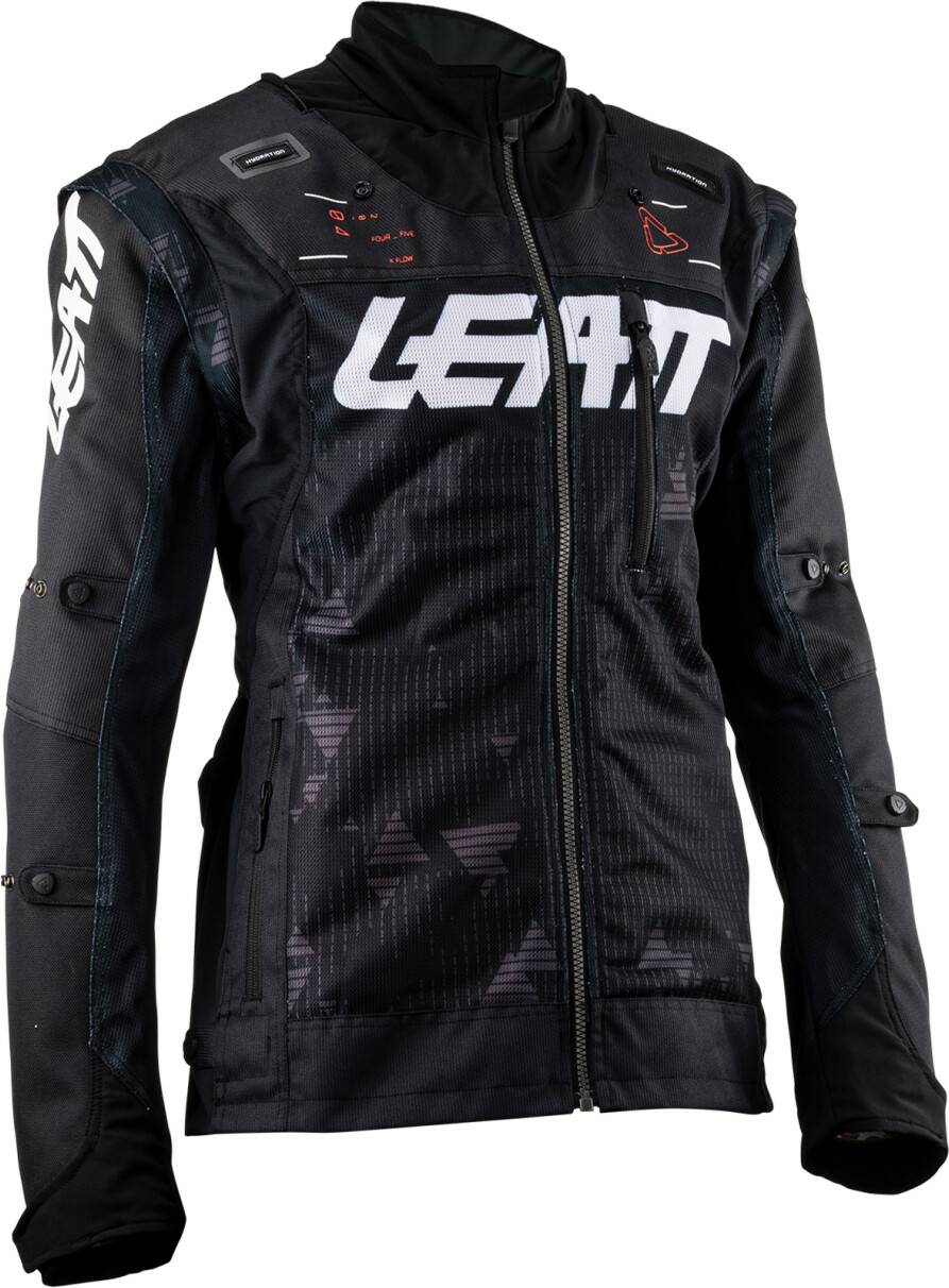 Vêtements moto Leatt 4.5 X-Flow Moto Jacketblack