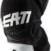 Vêtements moto Leatt Knee guard 3DF Hybrid3DF Hybrid 2018 - white/black