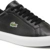 Lacoste Powercourt(41SMA0028) black/black/white Baskets