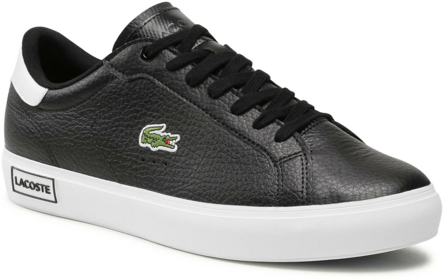 Lacoste Powercourt(41SMA0028) black/black/white Baskets