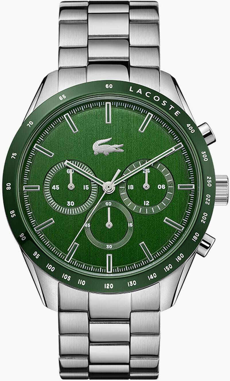 Lacoste Boston Chronographgreen/silver strap Montres